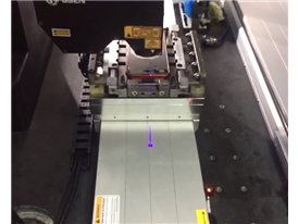 Glue: 3D trajectory guidance and glue path recheck